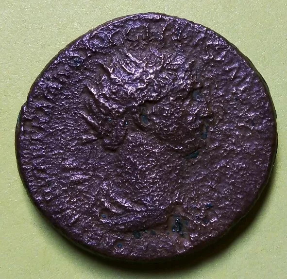 Dupondius Trajan monnaie romaine coin bronze