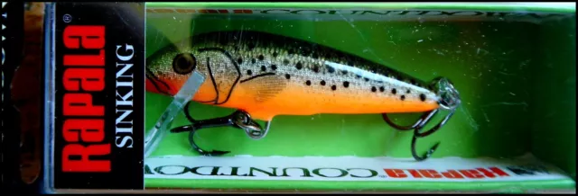 FISHING LURES RAPALA COUNTDOWN CD 5 cm RFSM (Redfin Spotted Minnow) color  $16.99 - PicClick