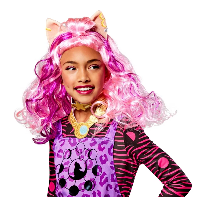 RUBIES OFFICIAL MONSTER High Clawdeen Wolf Child Wig, Kids Fancy Dress