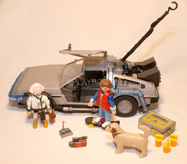 PLAYMOBIL - Panneau Lyon Estates Impression 3D - Retour Vers Le Futur - Occasion