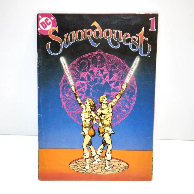 Swordquest 1 Mini Comic Book DC Comics Fantasy Atari Earthworld 1982 VGC