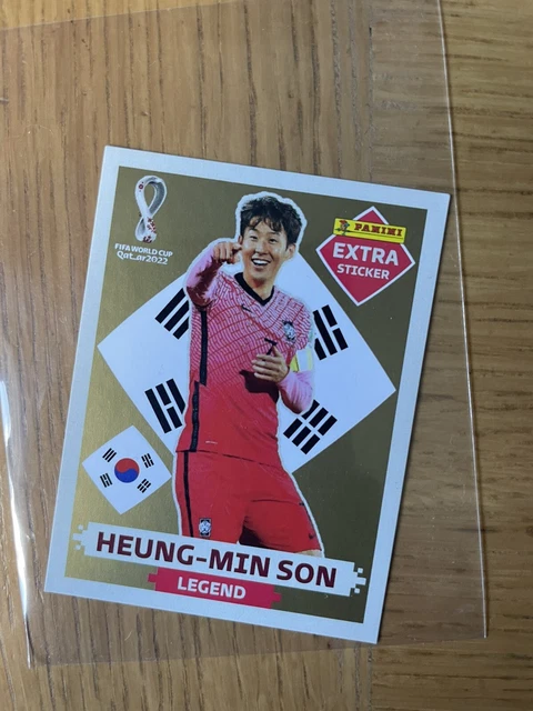 PANINI OFFICAL WORLD Cup 2022 Heung Min Son Extra Sticker Legend Bronze panini-offical-world-cup-2022-heung-min-son-extra-sticker-legend-bronze