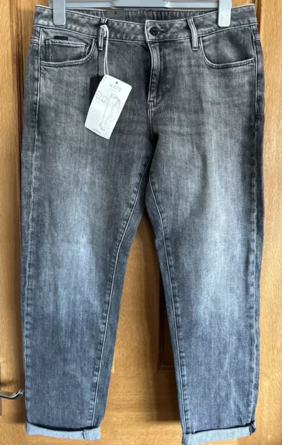 BNWT G-STAR RAW Women's Kate Boyfriend Jeans - Grey Faded Carbon Size W30 L34