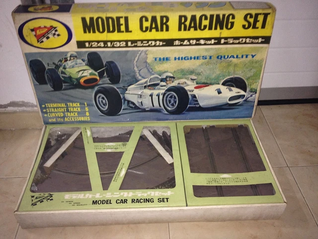 NICHIMO MODEL CAR Racing Set Slot Cars 1/24 -1/32 Ver Foto