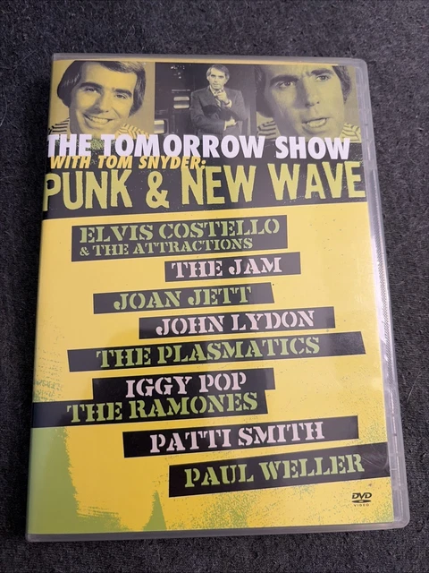 THE TOMORROW SHOW with Tom Snyder: Punk & New Wave (2 DVDs) EUR 10