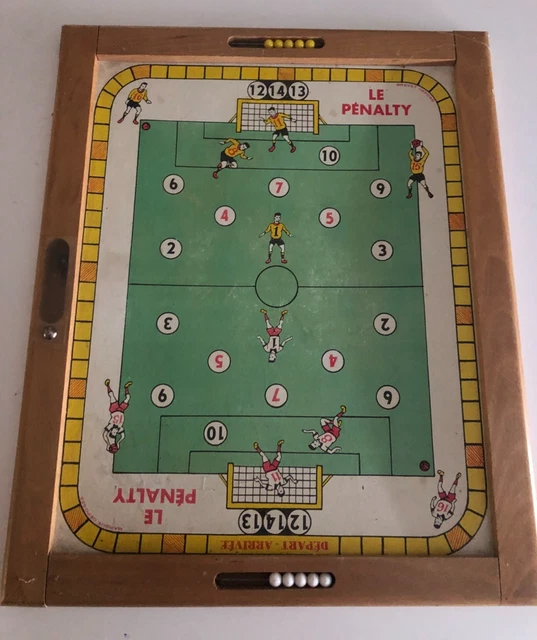 Plateau De Jeu Vintage Football JJF Années 1920 - Jeu De Parcours Type Jeu De L'oie - Bel état