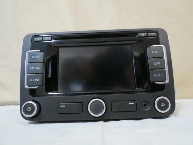 ✅ 13 14 15 16 17 VW Jetta Info GPS TV Navigation AM FM CD Display OEM 5C0035274B ✅ 13 14 15 16 17 VW Jetta Info GPS TV Navigation AM FM CD Display OEM 5C0035274B