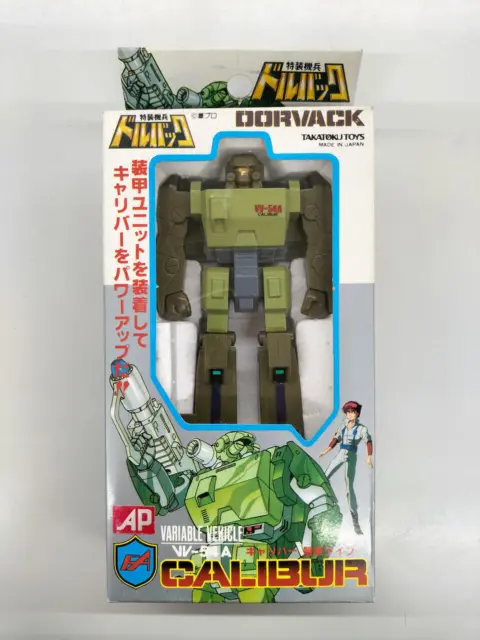 Takatoku Spécial Blindé Soldat Dorvack Variable Véhicule VV-54A Calibur Figurine