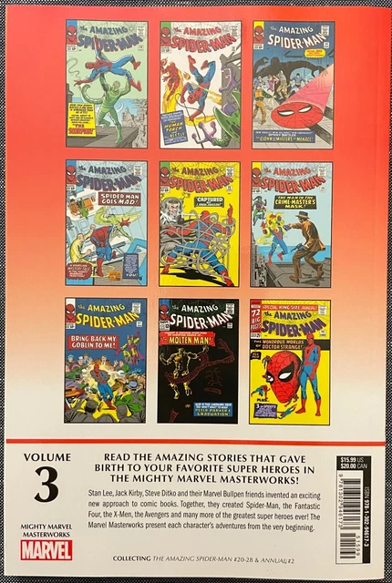 Mighty Marvel Masterworks: The Amazing Spider-Man Vol. 3 Lee/Ditko Classic 2