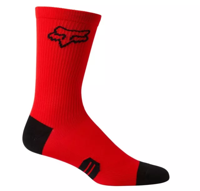 Fox Racing 6'' Ranger Sock Rot Socken Fahrrad MTB Downhill Dirt