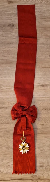 ORDEN EHRENZEICHEN BELGIEN Kronenorden Großkreuz mit Schärpe EUR 150,00