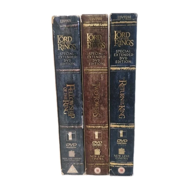 THE LORD OF The Rings Special Extended Edition DVD Box Set Trilogy