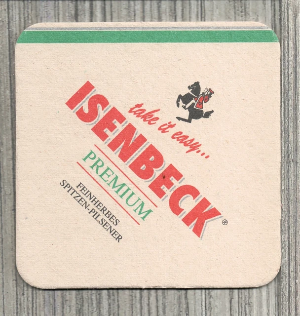 Isenbeck Brewery Beer Coaster-Germany-2360