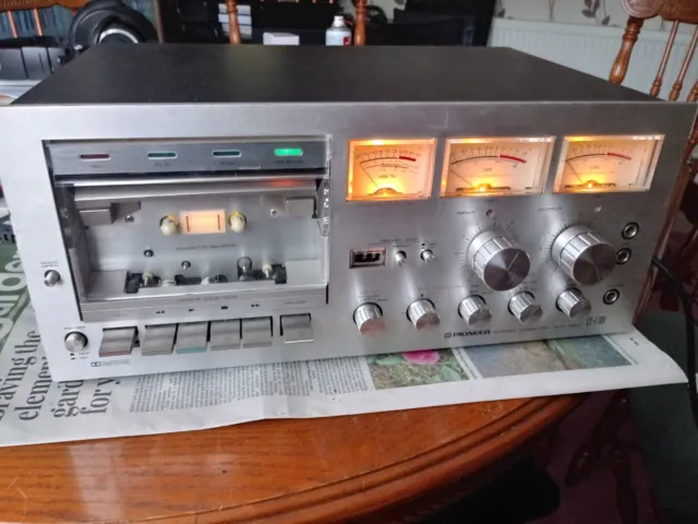 Pioneer CT-F700 Vintage Stereo Cassette Tape Deck Player Recorder Hi-Fi