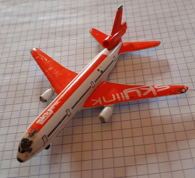 Majorette Métal Avion Airlines 1/400 - Douglas DC-10 Domicana Taesa