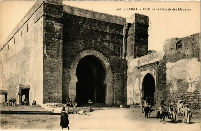 CPA AK MOROCCO RABAT - Gateway to the Casbah of the Oudayas (280750)