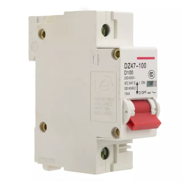 DZ47-100 1P D80~100A Ature Circuit Breaker Air Switch D Type Air Switch