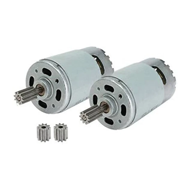 Venda calda 2 Pcs 550 Per Bambini Universale Auto Elettrica Cambio Con Motore, 12Vdc Motore Con Gear Box, bambini Ride On Auto Per Bambini 12000rpm  13