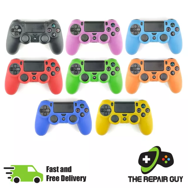 PS4 Silicone Skin Protective Cover Case For PlayStation 4 Slim / Pro Controller