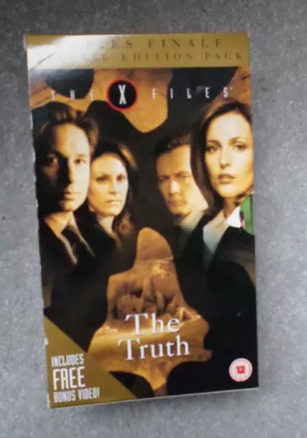 The X-Files - The Truth & Existence Box Set - PAL- VHS Video Tape