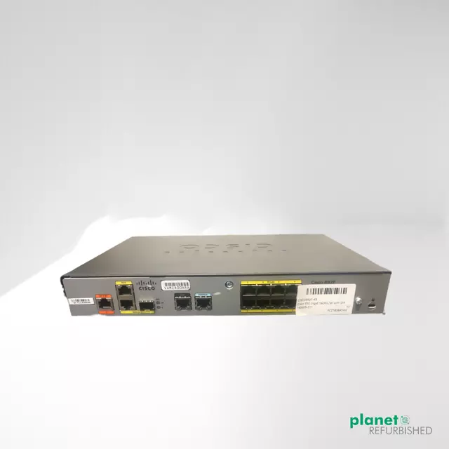 ✅ SecRouteur CISCO892F-K9 Cisco 892 GigaE avec adaptateur SFP avec adaptateur