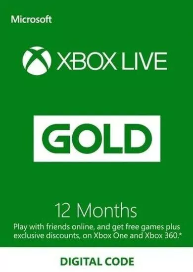 Microsoft Xbox Live 12-Month Gold Membership Series X S One [VPN]