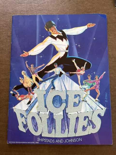 Ice Follies 1979 Souvenir Program. Includes Poster AND Peggy Fleming Poster VG+