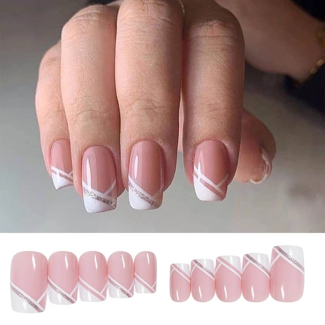 Outils de manucure Portable Faux ongles Pointe des ongles Faux ongles français