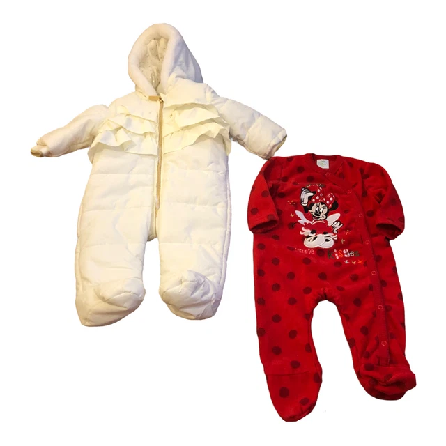 MATALAN 0 3 MONTHS Snowsuit Disney Minnie Baby Grow 7.55 PicClick UK