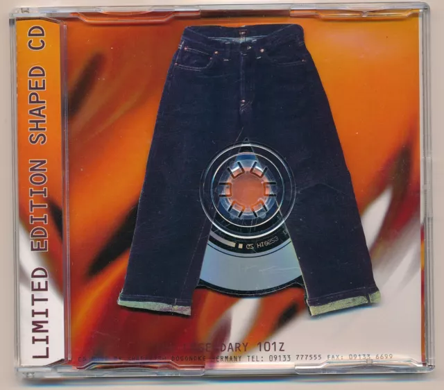 CD LEE JEANS - CD in Form der legendären 101Z - limited Edition- Seltene Werbung