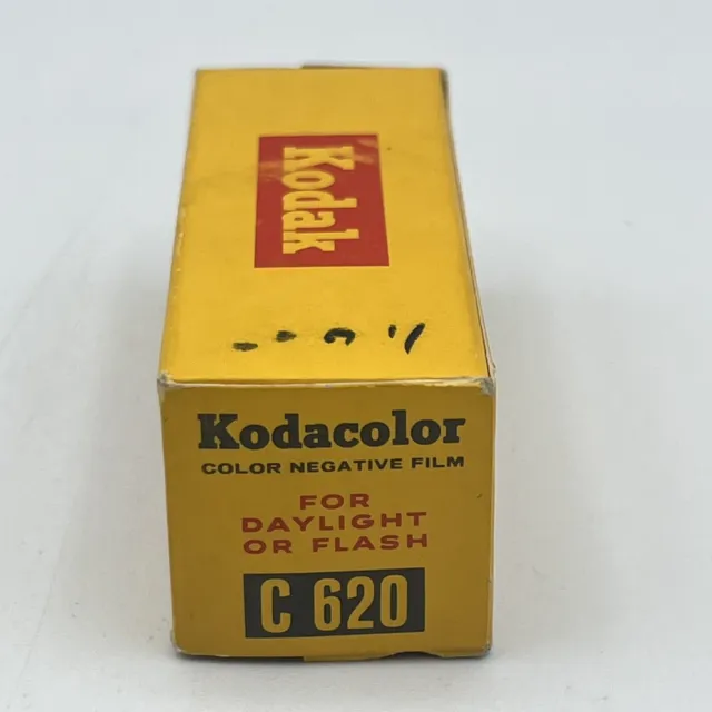 Kodak Kodacolor Negativo Película Flash de Luz del Día C620 Sellado - Caducado 07/1962