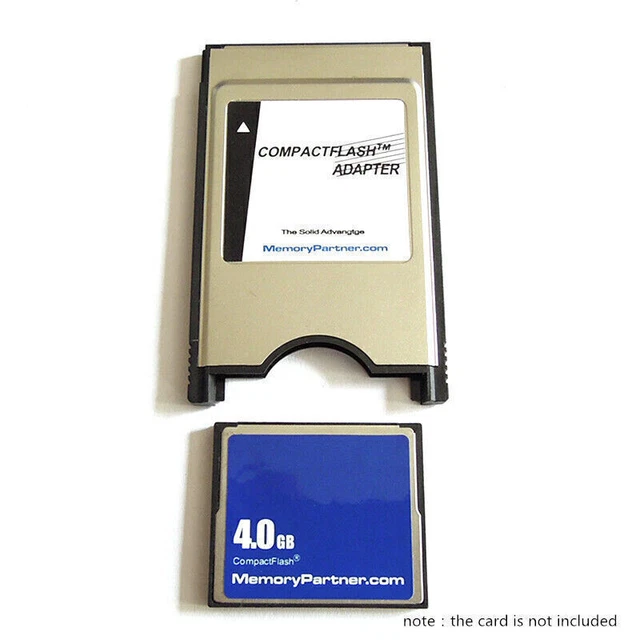 Tipo I/II Compact Flash CF a PCMCIA adaptador ranura de tarjetas lector para portátil portátil portátil portátil