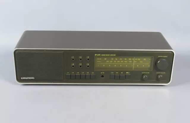 Radio Grundig RF 630 Radio de Collection Fabriqué En Allemagne Vintage Ans '90 2