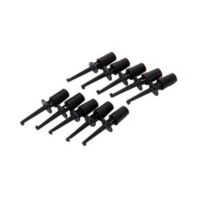 10x Test Hook Power Supply Lead Plug Access Spring Clip for PCB SMD IC 4.2cm