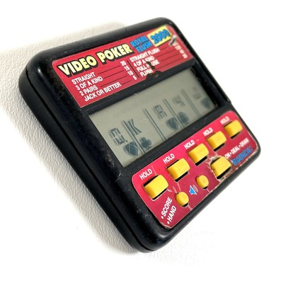 VIDEO DEUCES ROYAL FLUSH 2000 Electronic Handheld Game 