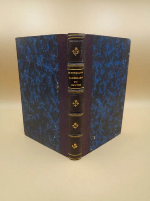 Causeries Littéraires A. DE PONTMARTIN 1854 Michel Lévy