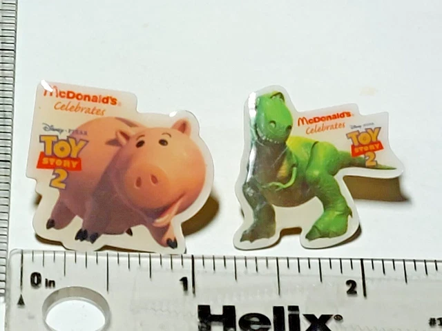 McDonald's Disney TOY STORY 2  Lapel Pin Lot of 2 (041223)