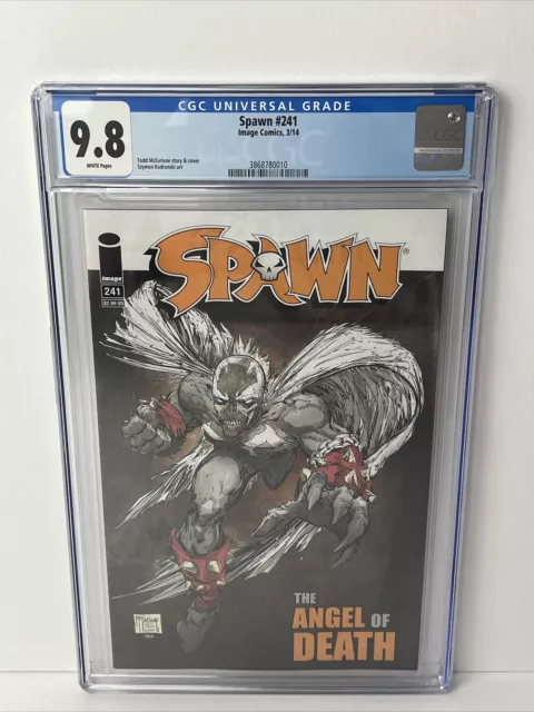 Spawn #241 Image Comics 2014 Todd McFarlane CGC 9.8 White Pages (M)