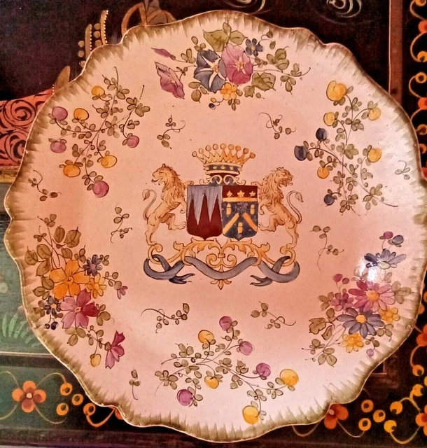 ASSIETTE PORCELAINE DE Paris Notre Dame Lithographie Hoffbauer 1890 EUR