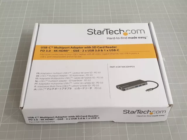 Star­Tech.com USB C Multiport Adapter Reisedock mit 4K HDMI 3x USB3.0 _0.3_6 UR