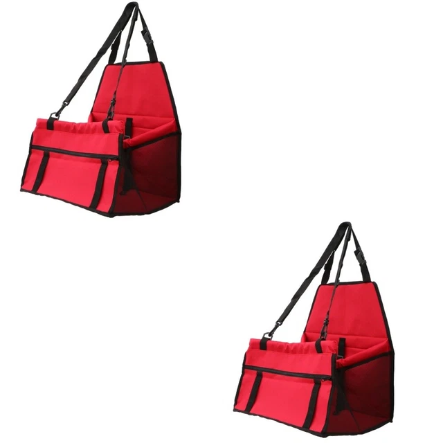 2 piezas Pet Booster asiento Scratch Proof Protector bolsa soporte para perros