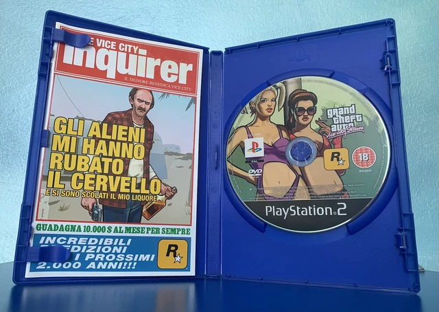PS2- Playstation 2 - Grand Theft Auto Vice City Stories - PAL ITA - COME NUOVO