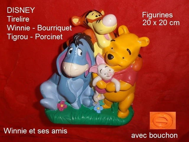 Pendulette Winnie L'Ourson – Tigrou Et Porcinet – Déco Chambre Enfant