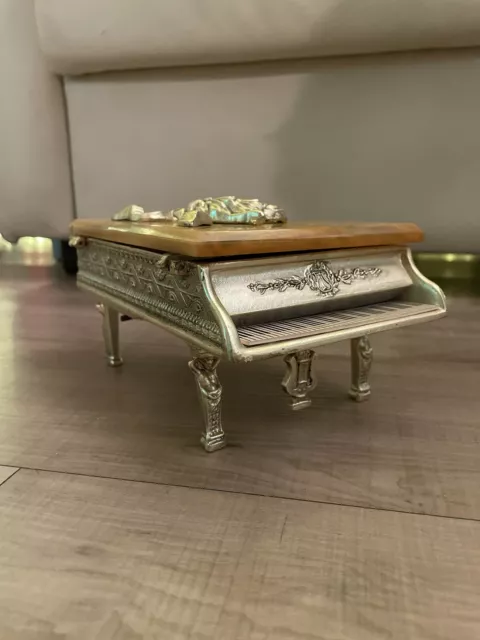 Vintage Thorens Movement Grand Piano Music Box Vintage Thorens Movement Grand Piano Music Box