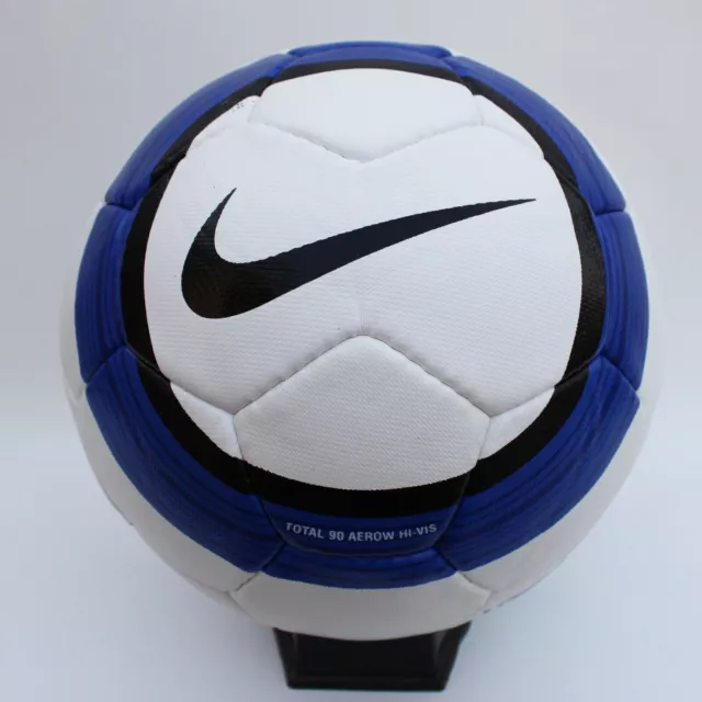 Nike T90 Blue Premier League Soccer Ball Football Size 5 Match Ball White