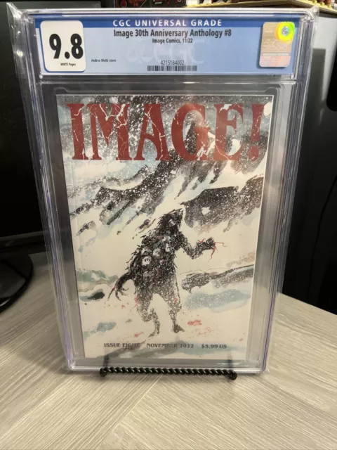 IMAGE 30TH ANNIVERSARY ANTHOLOGY #8 CGC 9.8 1st App WOrldTr33 In PREVIEW IN HAND