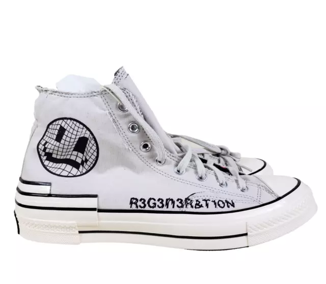 Converse Chuck 70 Hacked Heel High Tear Away Black Blue Mens Size 11 A00730C New