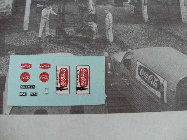 Décalcomanies / Autocollants Pour Modèle Réduit Citroën 2CV Course - Échelle 1/43, Occasion