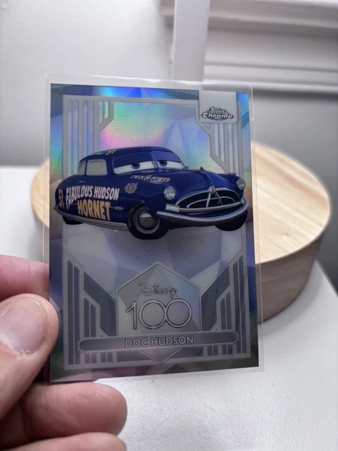 2023 TOPPS CHROME Disney 100 Doc Hudson #85 PSA 10 Base 1st