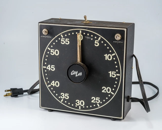 Temporizador Ampliador Cuarto Oscuro GraLab De Colección Modelo 300 - FUNCIONA